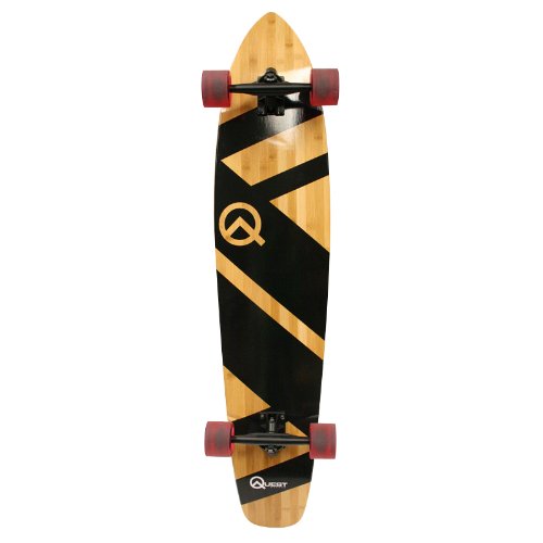 Quest Skateboards Review: Bamboo Super Cruiser Longboard Skateboard