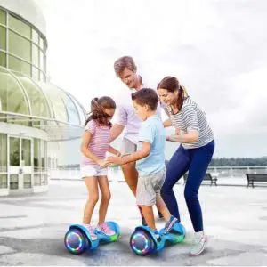 Tomoloo hoverboard with bluetooth speaker