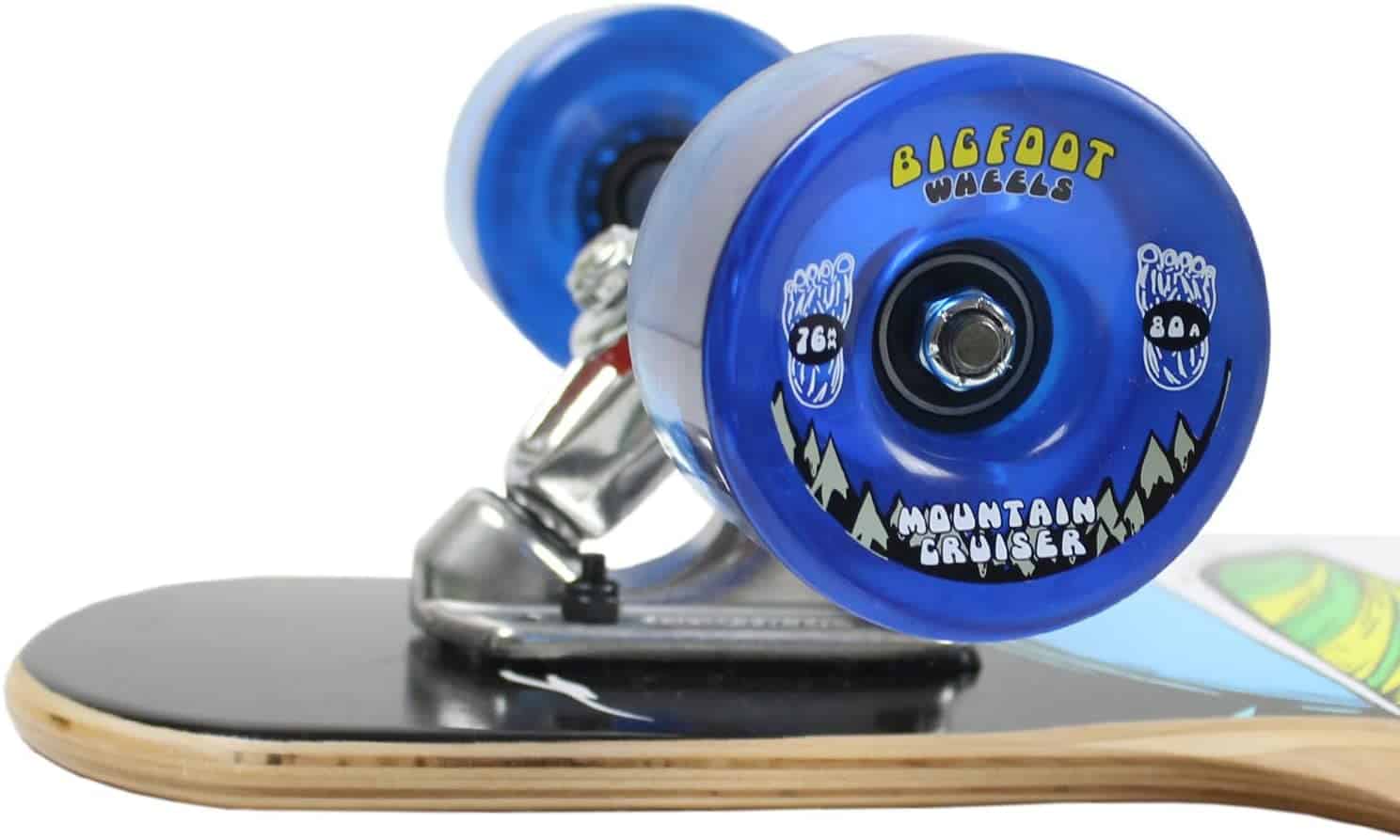 Bigfoot Longboard Wheels 76mm 80A SHR Mountain Cruisers